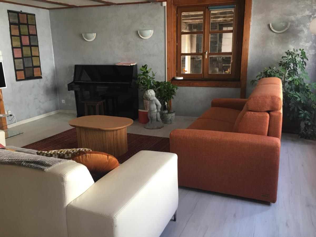 Au Relais De L'Histoire Gite Classe 4 Etoiles Oberbronn Exteriör bild
