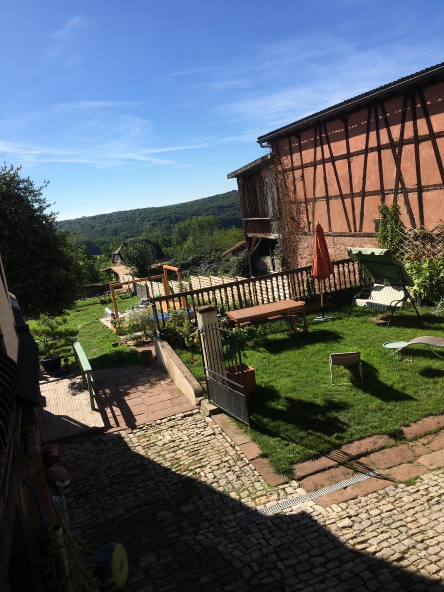 Au Relais De L'Histoire Gite Classe 4 Etoiles Oberbronn Exteriör bild